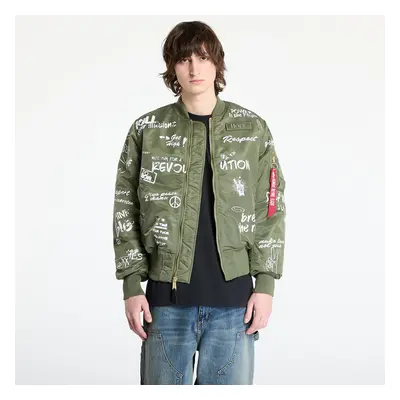 Bunda Alpha Industries MA-1 Peace Sage Green