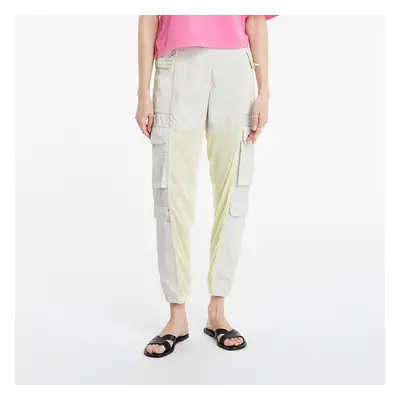 Kalhoty Jordan Heatwave Utility Pants Light Bone/ Life Lime/ Black