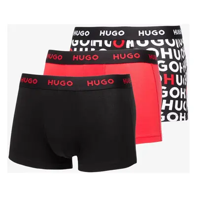 Boxerky Hugo Boss Cotton Stretch Trunk 3-Pack Multicolor