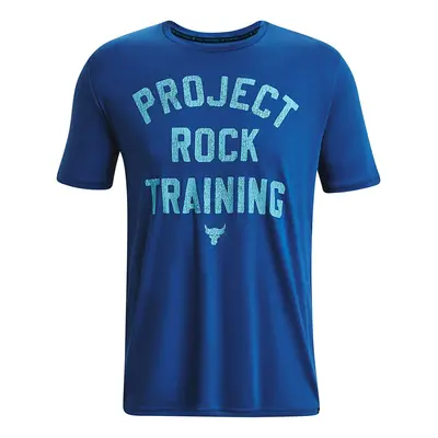 Tričko Under Armour Project Rock Training Ss Blue