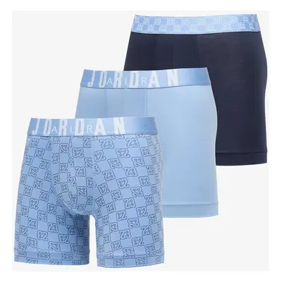 Boxerky Jordan Flight Modal Monogram Boxer Brief 3-Pack Chambray