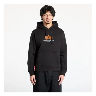 Mikina Alpha Industries Inc. Basic Hoodie Rubber Black