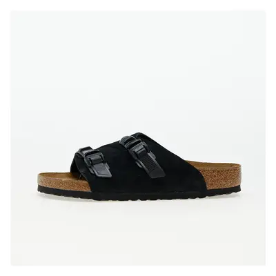 Tenisky Birkenstock Zürich Tech Suede Leather Black EUR