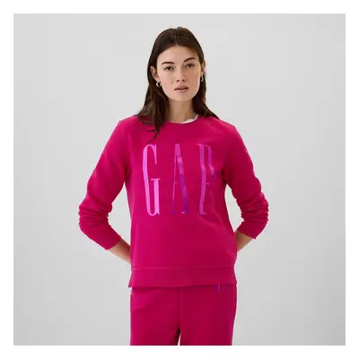 Mikina GAP Logo Sweatshirt Bright Beet