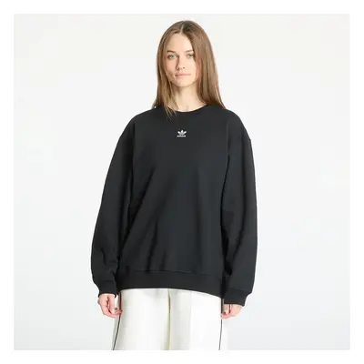 Mikina adidas Essentials Oversized French Terry Sweatshirt Black