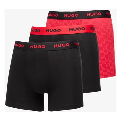 Boxerky Hugo Boss Cotton Stretch Boxer Brief 3-Pack Multicolor