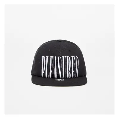 Kšiltovka PLEASURES Stretch Snapback Black