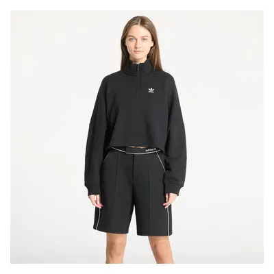 Mikina adidas Essentials French Terry Half Zip Sweatshirt Black