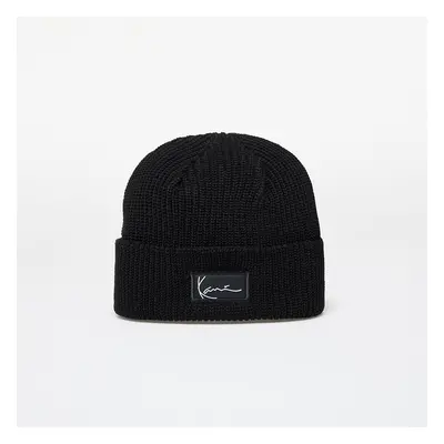 Čepice Karl Kani Woven Signature Essential Fisherman Beanie Black