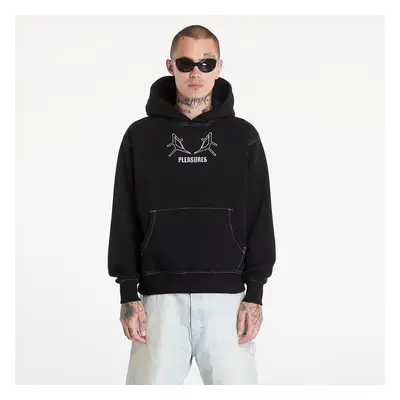 Mikina PLEASURES Artificial Human Hoodie Black