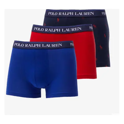 Boxerky Polo Ralph Lauren Stretch Cotton Three Classic Trunks Blue