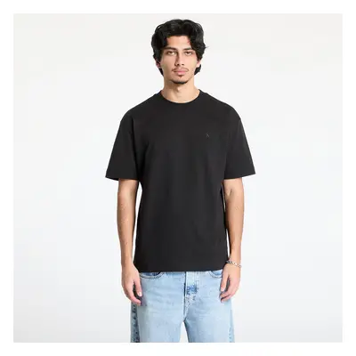 Tričko Calvin Klein Jeans Soft Layered Monogram Tee Black