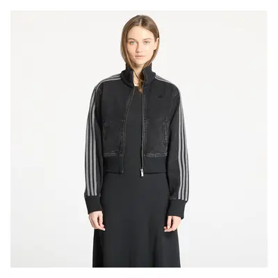 Bunda adidas Adicolor Denim Track Top Black/ True Black Denim