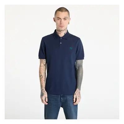 Tričko FRED PERRY The Fred Perry Shirt Dark Carbon/ Label Green