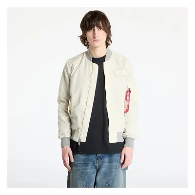 Bunda Alpha Industries MA-1 TTC Two Tone Contrast Vintage White