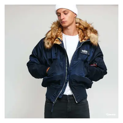 Bunda Alpha Industries 45P Hooded Custom Navy