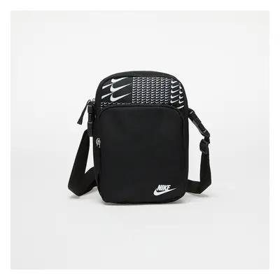 Taška Nike Heritage Crossbody Bag 4L Black/ White/ White