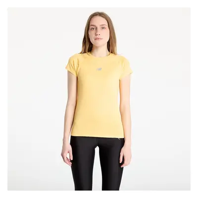 Tričko New Balance Women's Jacquard Slim T-Shirt Clementine