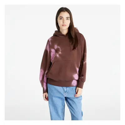 Mikina Champion Hooded Sweatshirt Brown/ Pink