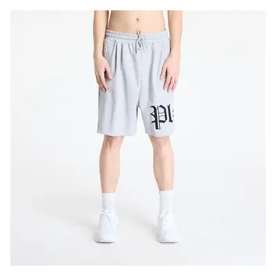 PLEASURES Oe Wide Shorts Grey Mélange