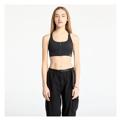 Podprsenka Reebok Lux Front-Zip High Bralet Black