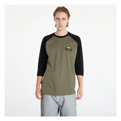 Tričko Horsefeathers Hexagon II Raglan T-Shirt Burnt Olive