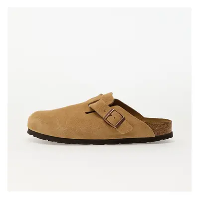 Tenisky Birkenstock Boston Suede Leather Latte Cream EUR