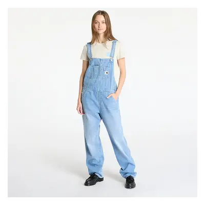 Džíny Carhartt WIP W Bib Overall Straight Blue