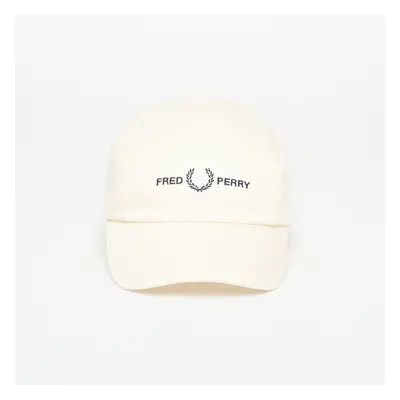 Kšiltovka FRED PERRY Panel Flp Twill Cap Ecru