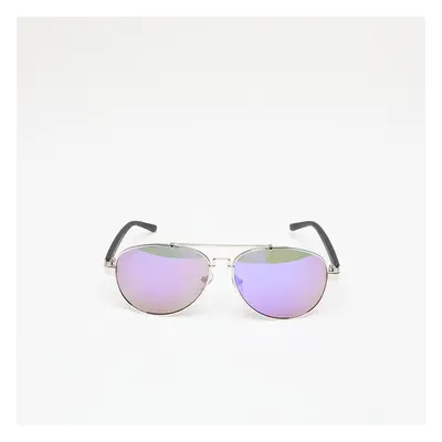 Sluneční brýle Urban Classics Sunglasses Mumbo Mirror UC Silver/ Purple