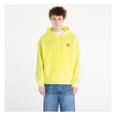 Mikina Carhartt WIP Hooded Industry Sweat UNISEX Lumo Yellow Garment Dyed