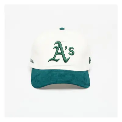 Kšiltovka New Era Script Oakland Athletics Golfer Snapback Cap Ivory/ Dark Green