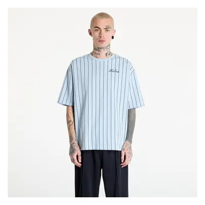 Tričko New Era Pinstripe Oversized T-Shirt UNISEX Pastel Blue