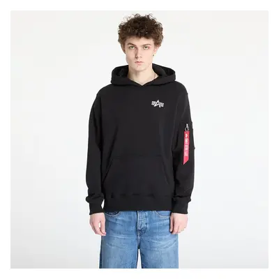 Mikina Alpha Industries Inc. Signature BP Hoodie Black