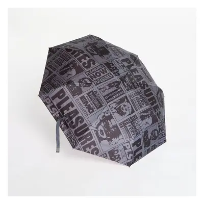 PLEASURES Newsprint Umbrella Black