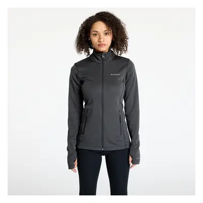 Mikina Columbia W Park View™ Grid Fleece Full Zip Black Heather