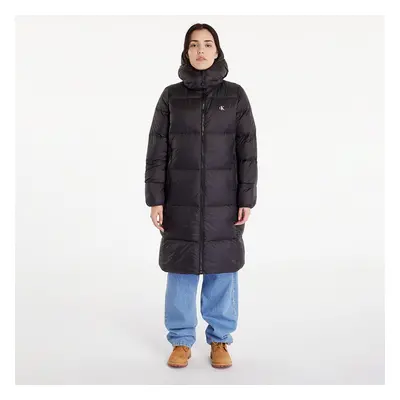 Bunda Calvin Klein Jeans Down Long Puffer Jacket Black