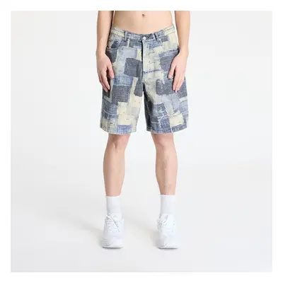 PLEASURES Boro Baggy Jorts Indigo