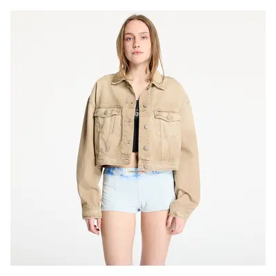 Bunda Tommy Jeans Oversized Crop Trucker Jacket Denim