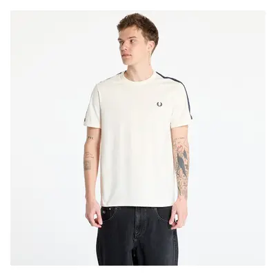 Tričko FRED PERRY Contrast Tape Ringer T-Shirt Ecru