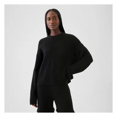 Svetr GAP Cashsoft Crew Pullover Black