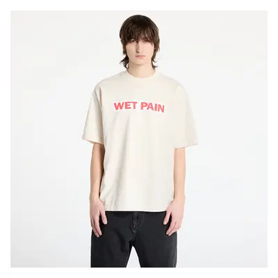 Tričko PLEASURES Wet Pain T-Shirt Cream