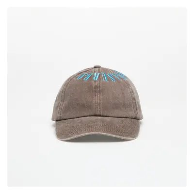 Kšiltovka PLEASURES Onyx Crown Washed Cap Brown/Blue