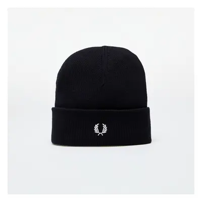 Čepice FRED PERRY Classic Beanie Navy/ Snow White