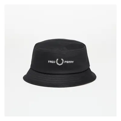 Klobouk FRED PERRY Flp Twill Bucket Hat Black