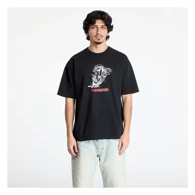 Tričko PLEASURES 9Th Street T-Shirt Black