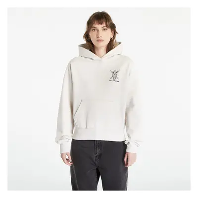 Mikina Daily Paper Peyton Hoodie White Sand