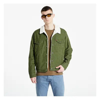 Bunda Levi's® Type III Sherpa Trucker Jacket Green