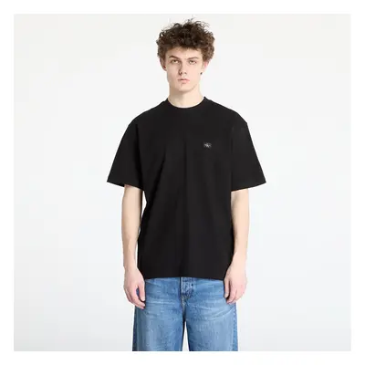 Tričko Calvin Klein Jeans Woven Label Relaxed Tee Black