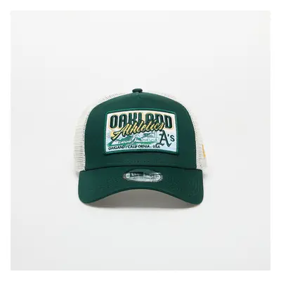 Kšiltovka New Era 9FORTY Af Trucker MLB Patch Oakland Athletics Dark Green